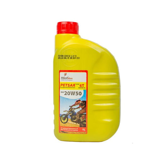 PETSAR SUPER 4T MOTOR OIL SAE 20W50 API SL/CF,JASO MA 2 20W50