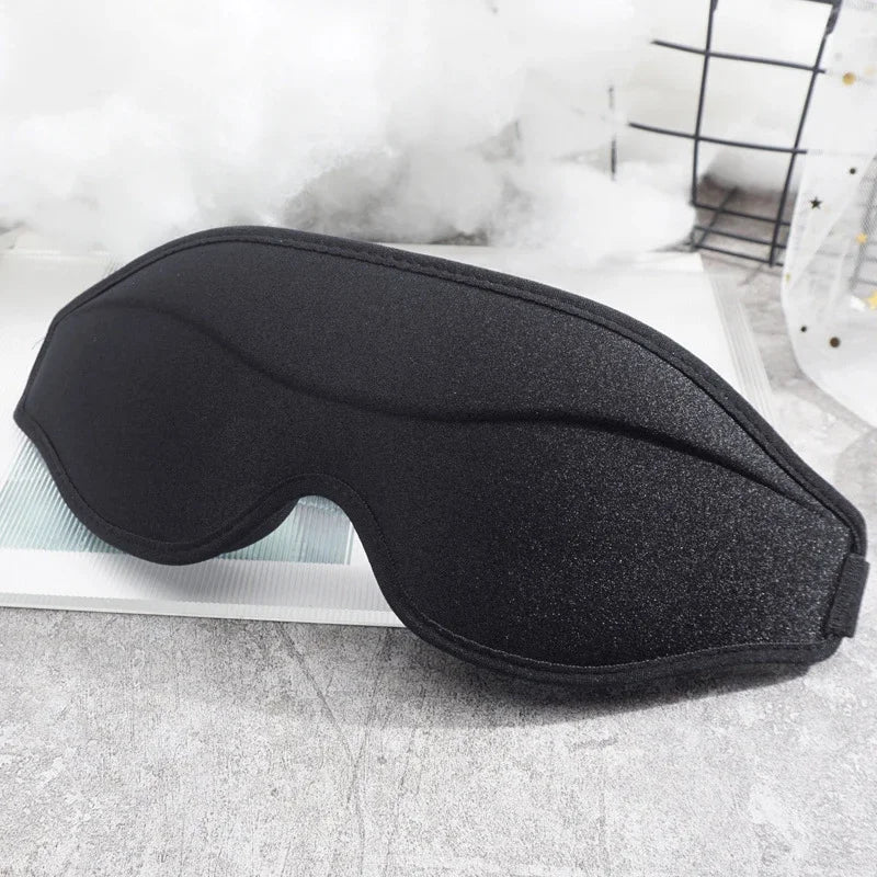 3D Memory Foam Sleep Mask – Lightweight, Light-Blocking Eye Mask for Travel & Home