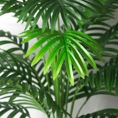 90-120cm Large Artificial Palm Tree - Tropical Fake Monstera Plant for Home & Garden Decor