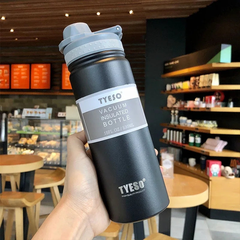 Stainless Steel Travel Thermos Bottle – 750ML Vacuum Insulated Flas